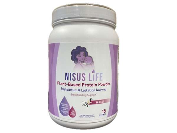 Nisus Life Plant Based Protein Powder Postpartum and Lactation Journey